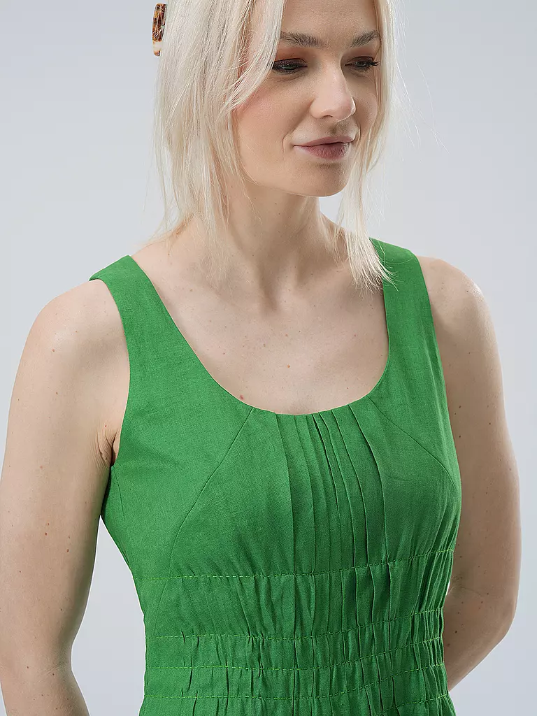 TORY BURCH Maxikleid grün