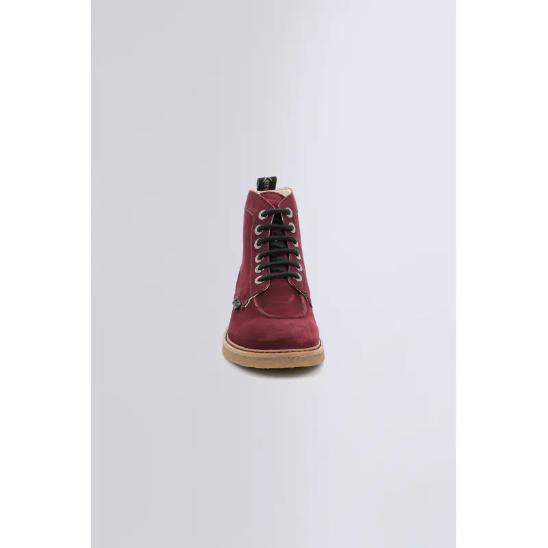 KICK LEGENDARY ROUGE BOTTINES Cuir Femme