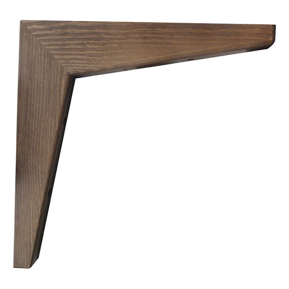 HYLLEKNEKT LUNDBERGS LAGE 25X25CM BRUN
