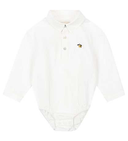 Konges Sløjd Skjortebody - Rolf Baby - Optic White
