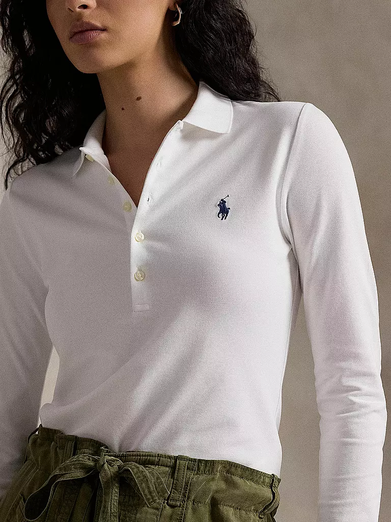POLO RALPH LAUREN Damen Poloshirt JULIE weiss