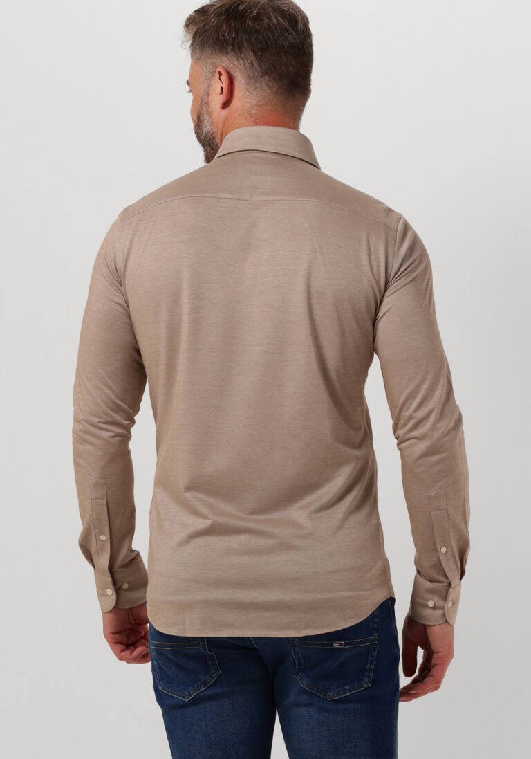 PROFUOMO camel profuomo casual overhemd ppuh30049