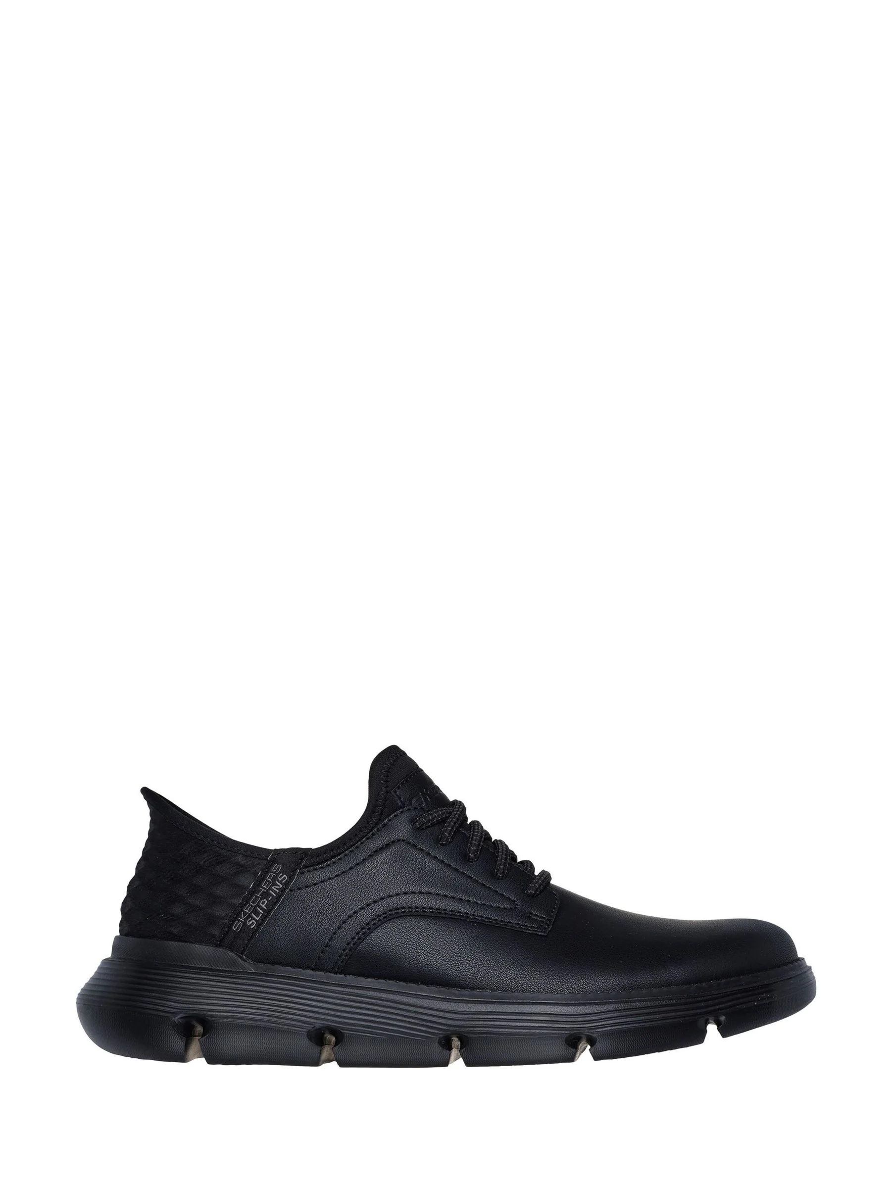 Zwart - Skechers Garza instapsneakers voor heren