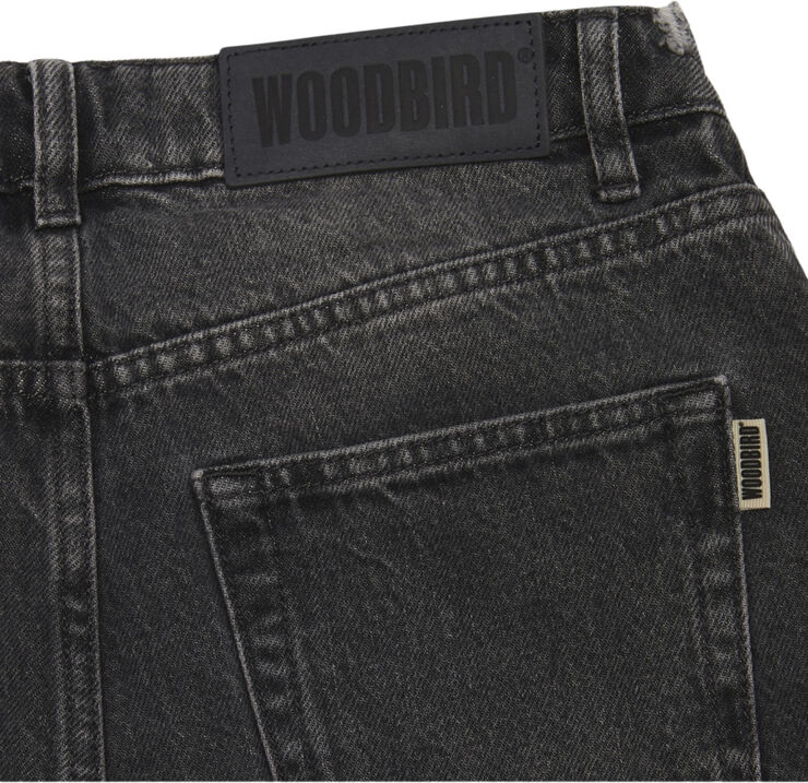 Woodbird WBMaggie Eclipse Shorts Grey-black