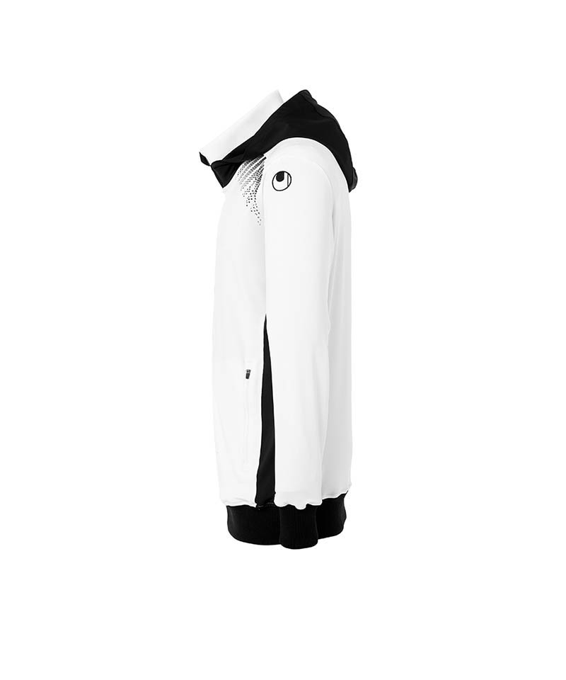 uhlsport Goal Tec Kapuzenjacke Weiss Schwarz F02