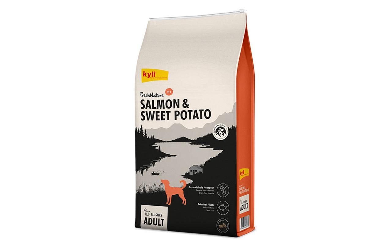 Trockenfutter FreshNature Nr. 21 Salmon, 12 kgAlleinfuttermittel für ausgewachsene Hunde