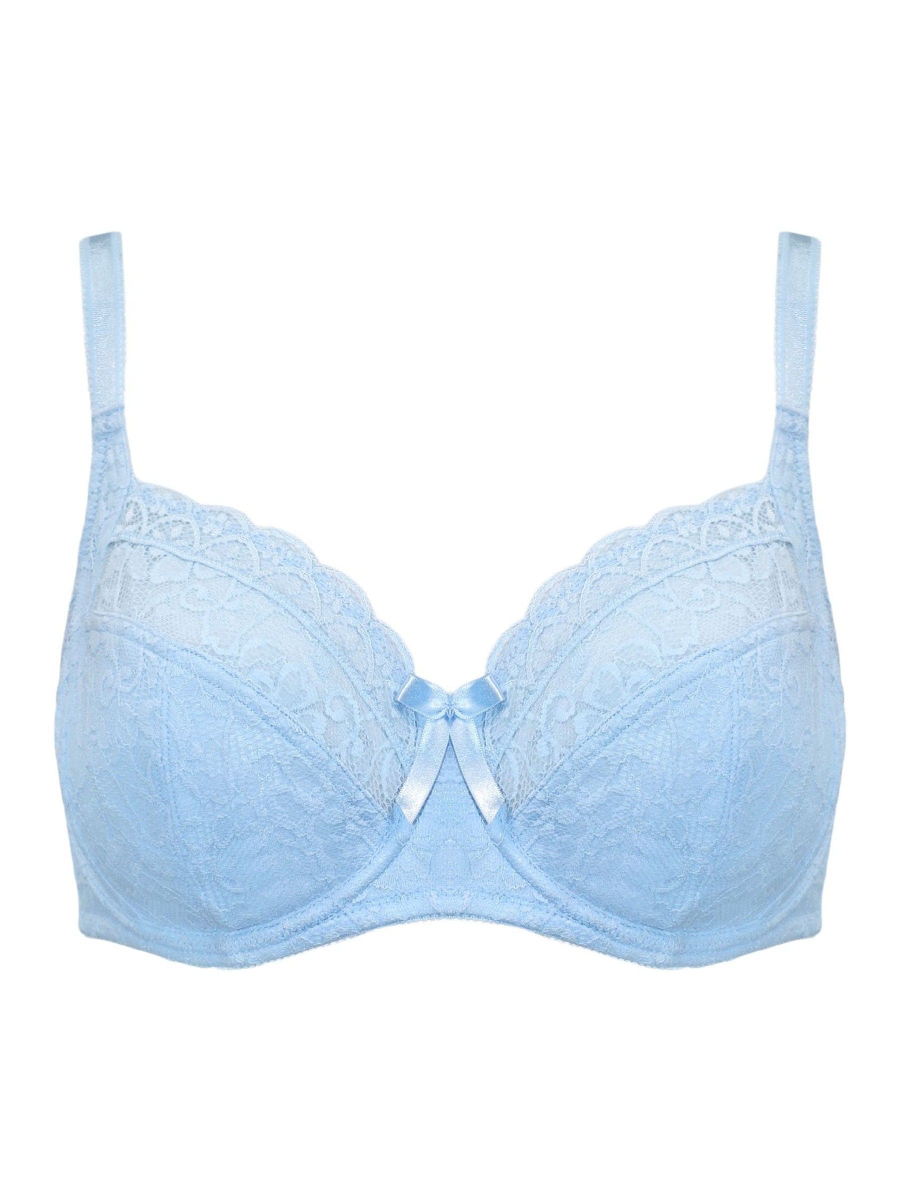 Blauw - Pour Moi - Laag uitgesneden Rebel beha