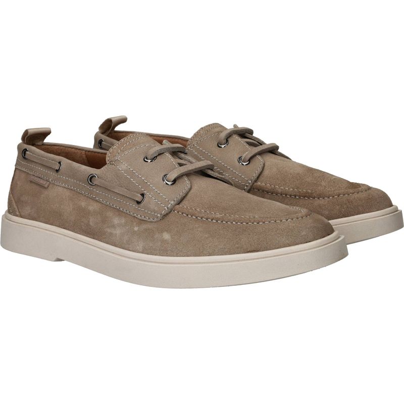 PS Poelman Veterschoenen Beige Heren