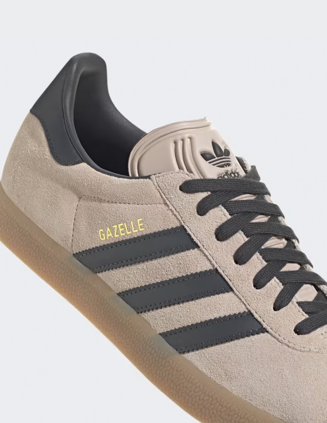 adidas Sneakers Mixte Gazelle Gris/Noir