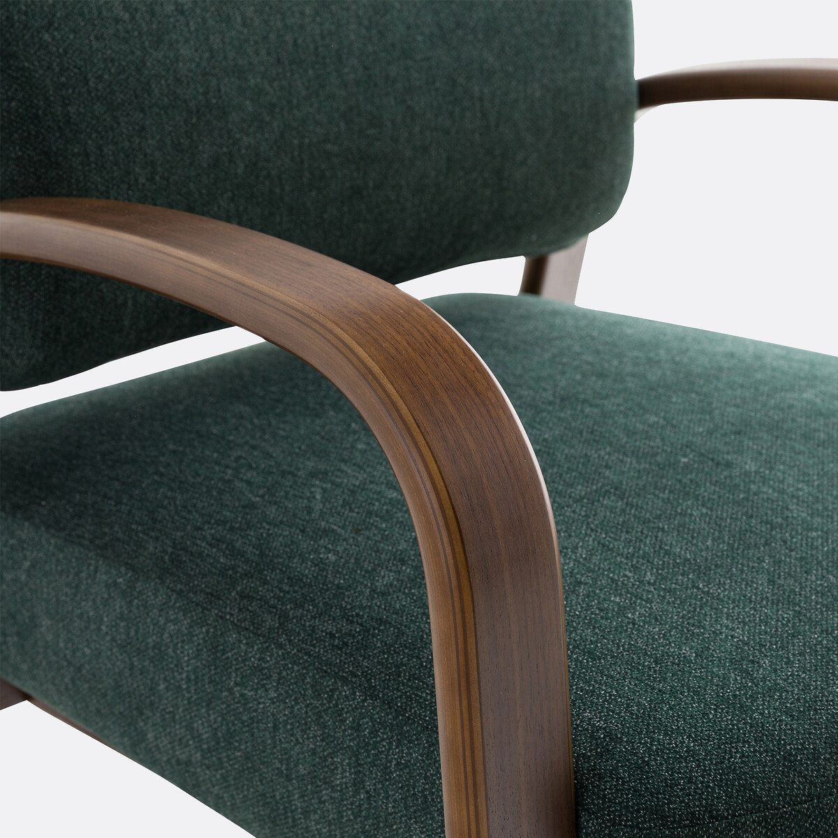 LA REDOUTE INTERIORS<br>Poltrona vintage em madeira compensada de bétula, flexível