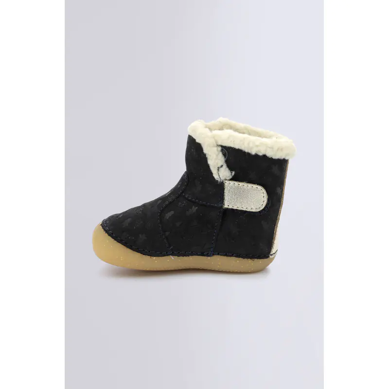 SO WINDY MARINE OR FANTAISIE BOOTS Cuir Fille