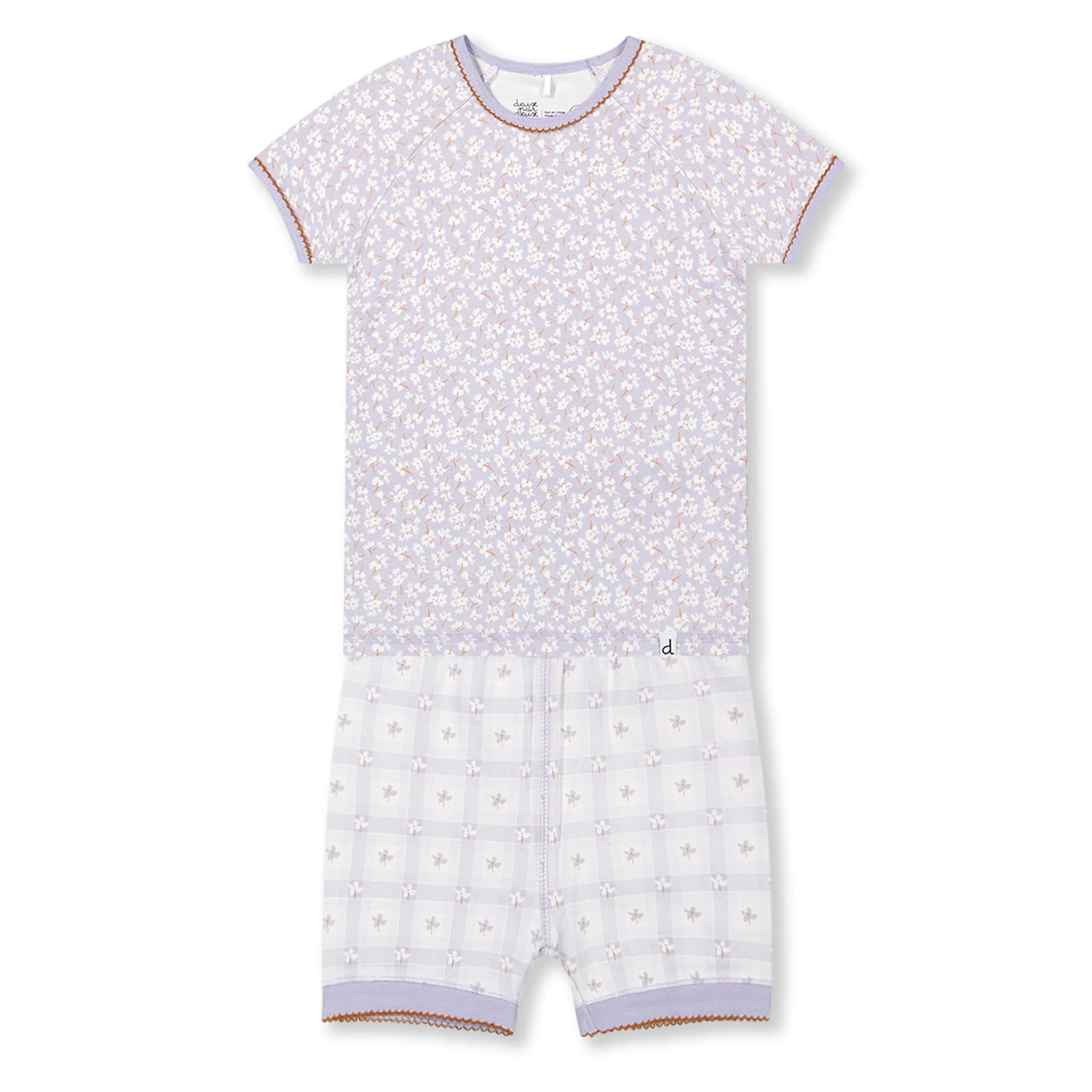 Deux par Deux Pyjama Petites Fleurs 7-10ans