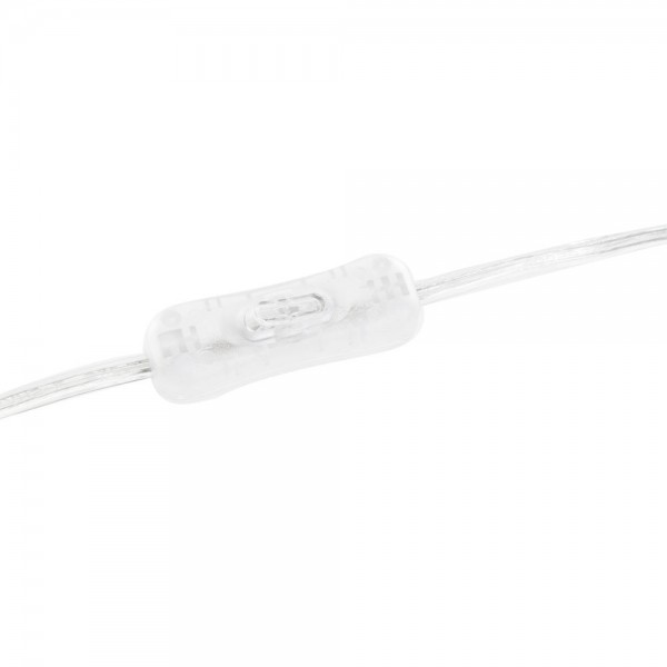 Lampe de bureau blanc argent polyester métal 220 v 50 w