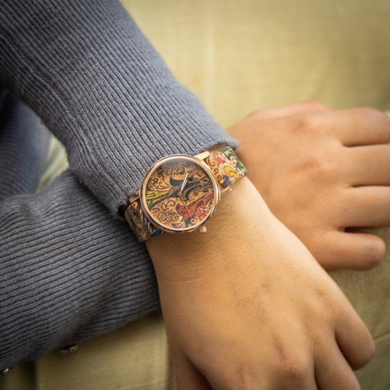 Montre Femme CHTIME bracelet Cuir Marron