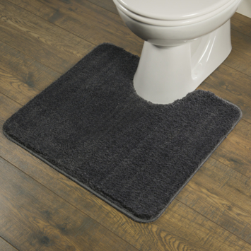 Sealskin Angora wc mat grijs 55 x 60 cm
