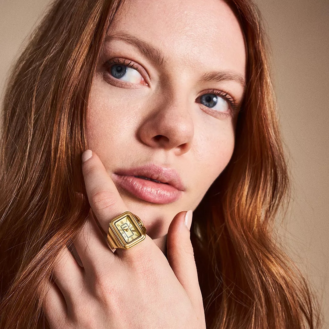 Fossil Raquel Uhrenring Goldig