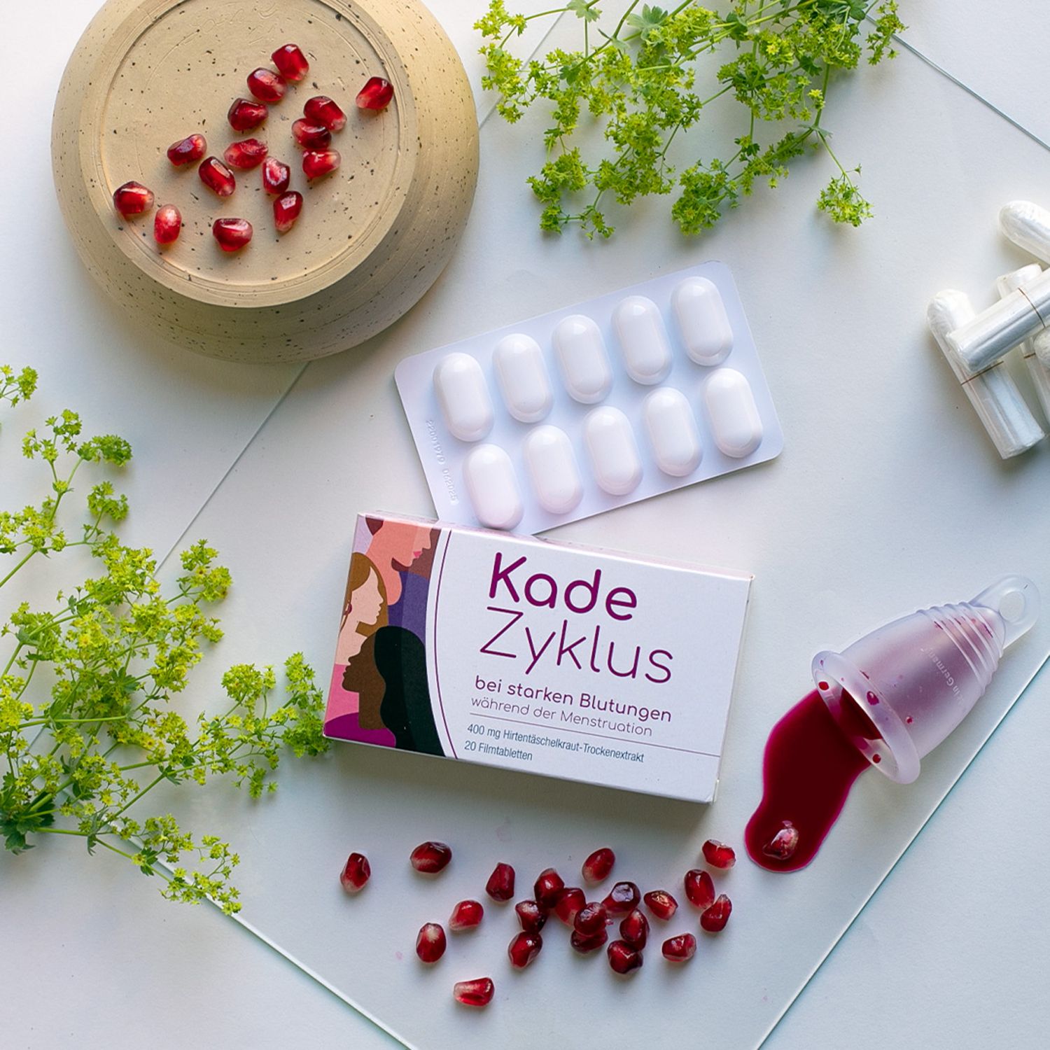 Kade Zyklus bei starken Blutungen