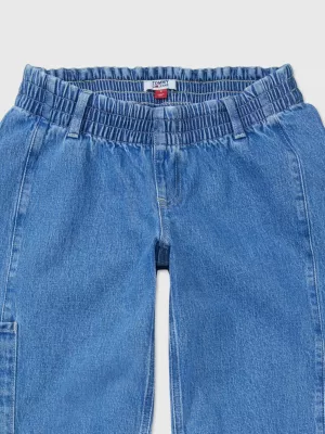Calça Jogger de Cintura Alta com Ajuste Adaptável para Mães