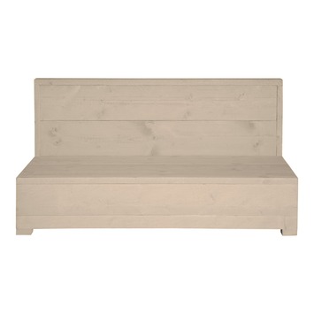 Tussenelement Hava 132 cm zand steigerhout