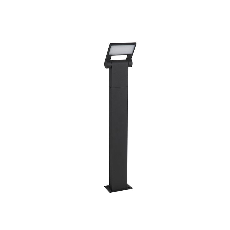 Moderne buitenpaaltje antraciet 60 cm incl. LED IP54 - Zane
