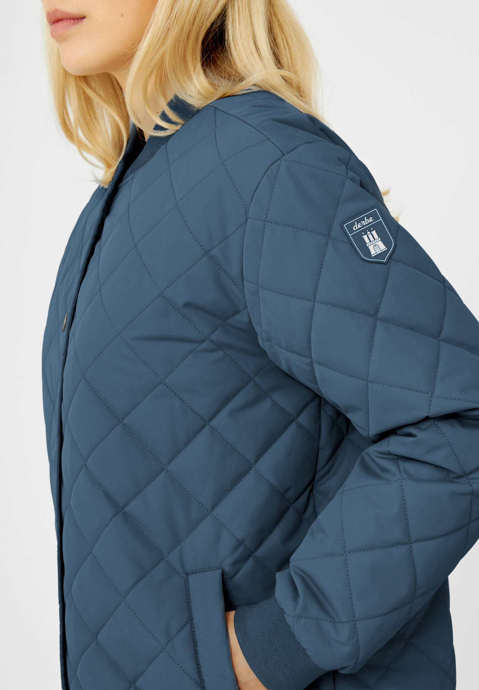 Derbe| Damen Steppmantel Quiltby Long