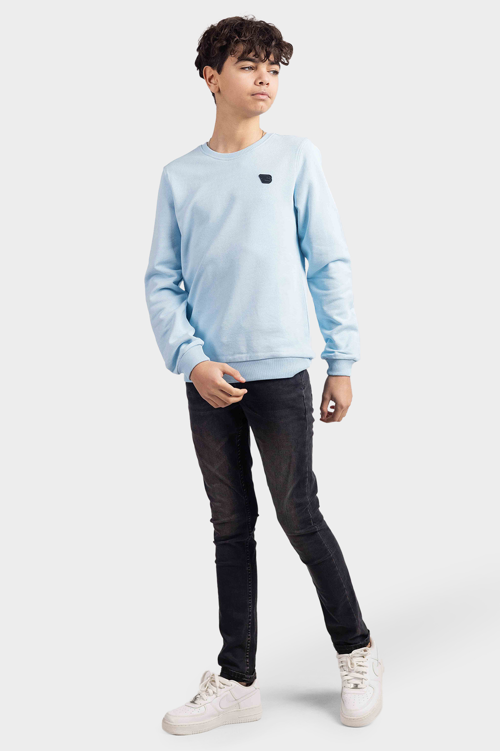 Ballin Amsterdam Sweater Kids Lichtblauw