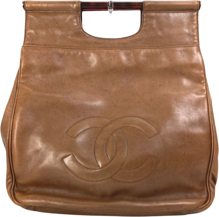 Chanel Vintage Chanel Sports Cc Logo Brown