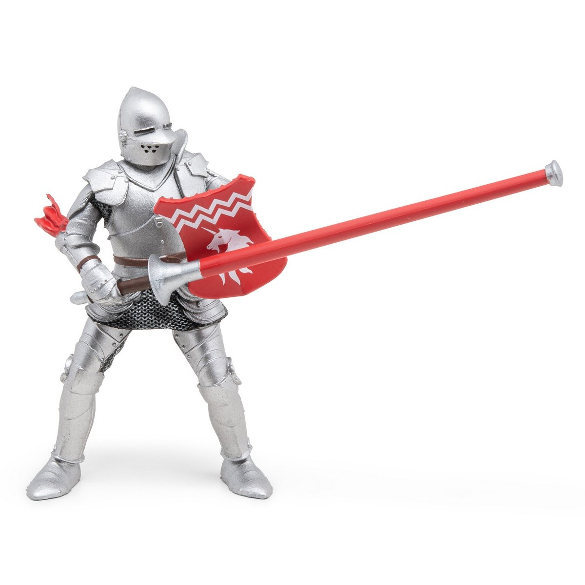 Figurine Chevalier licorne à la lance
