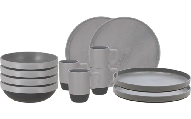 Travellife Vita Melamin Geschirr-Set 12-teilig
