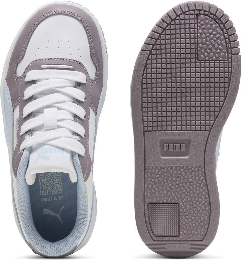 PUMA Carina Street Jr Sneakers Kids Leren Sneaker Paars