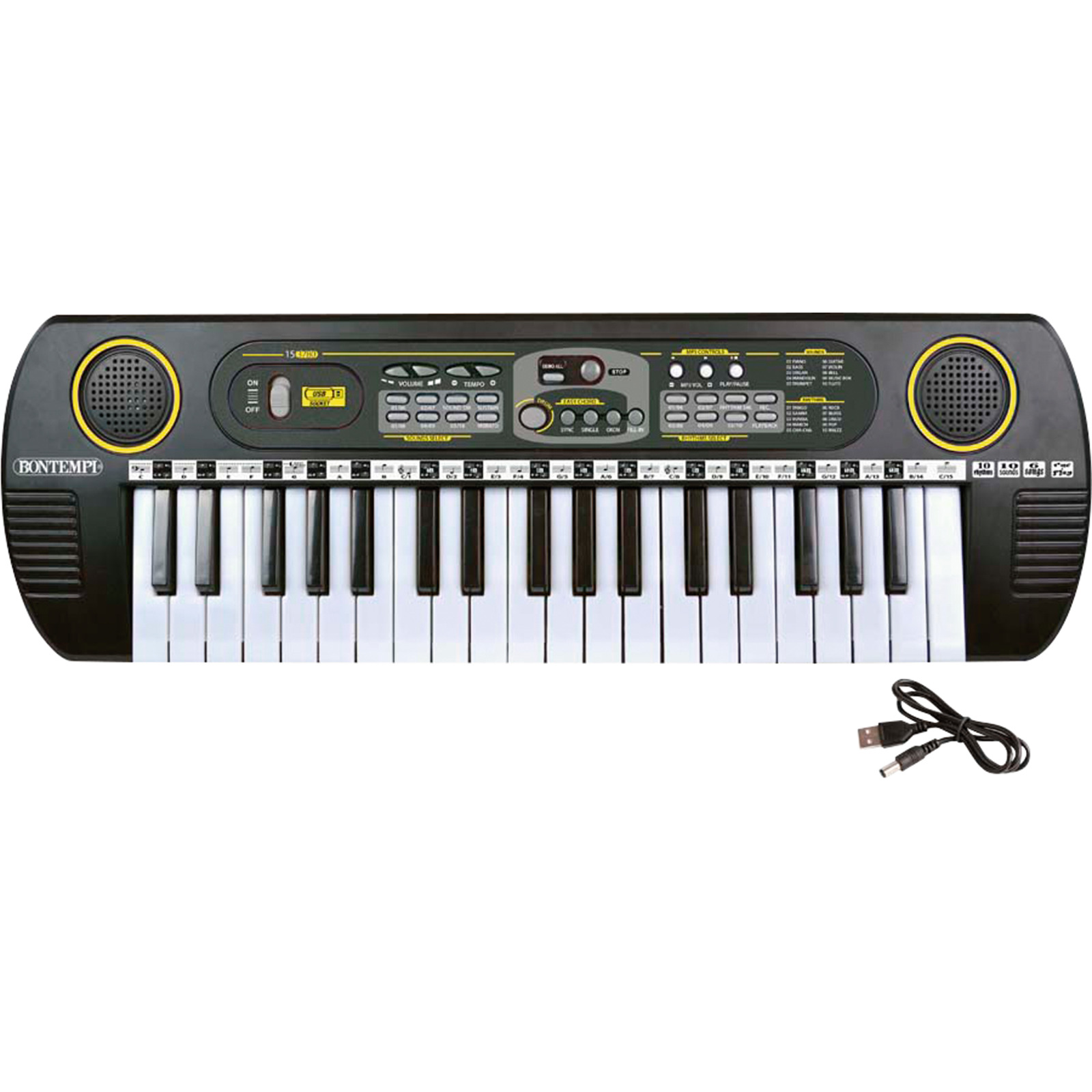 Bontempi Digital Keyboard mit 37 Tasten