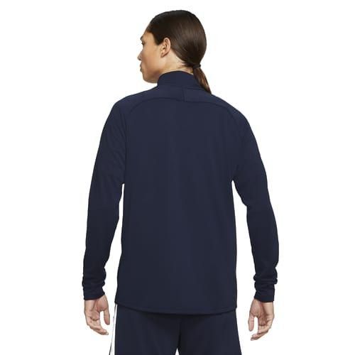 Nike Maillot d'Entraînement Dri-FIT Academy 21 Drill Top - Bleu Foncé/Blanc
