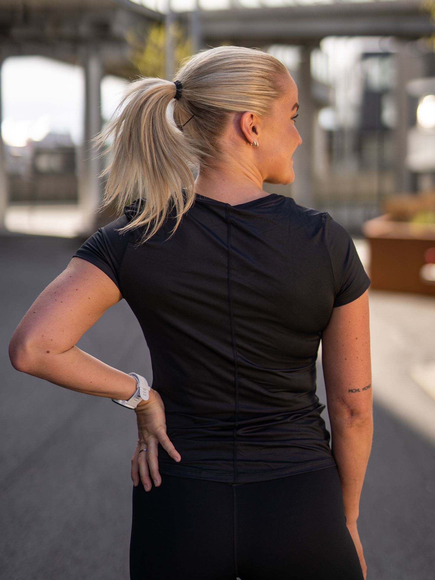 One Short Sleeve Slim Top