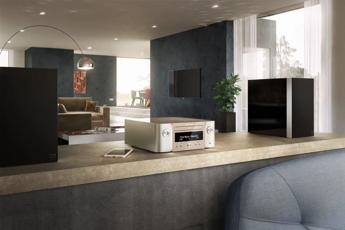 Marantz Melody X M-CR612 Silver Gold Amplis hi-fi stéréo