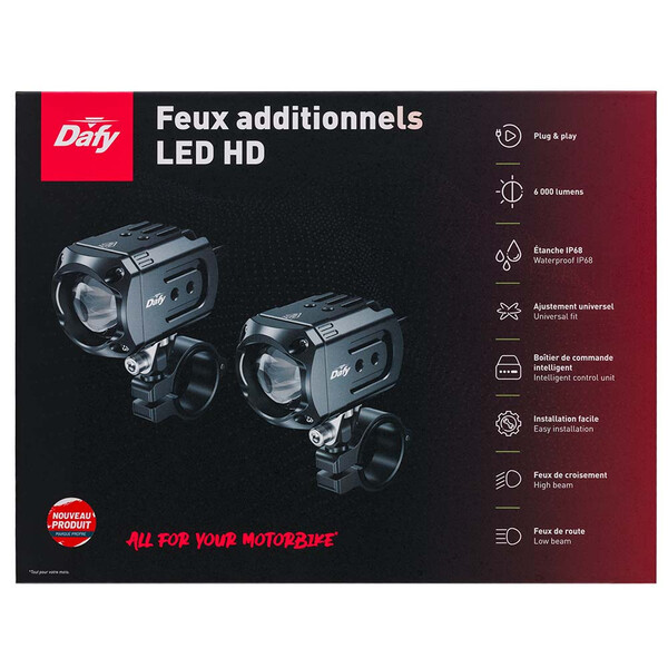Dafy Moto - Feux additionnels HD Métal