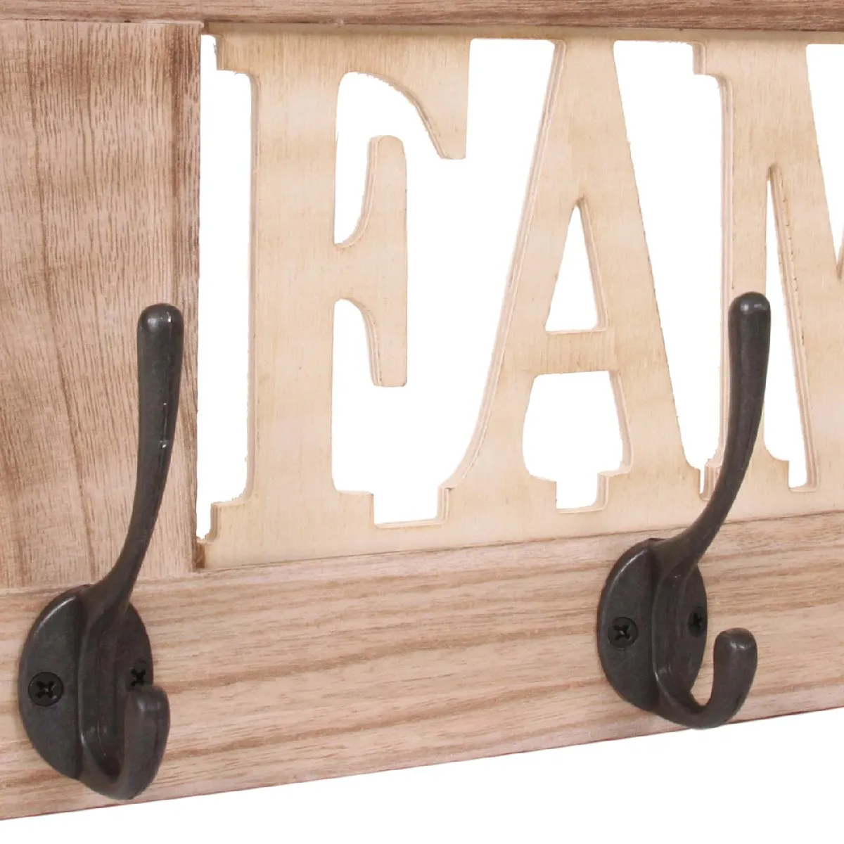 Mendler Portemanteau C60 Family Brun Shabby