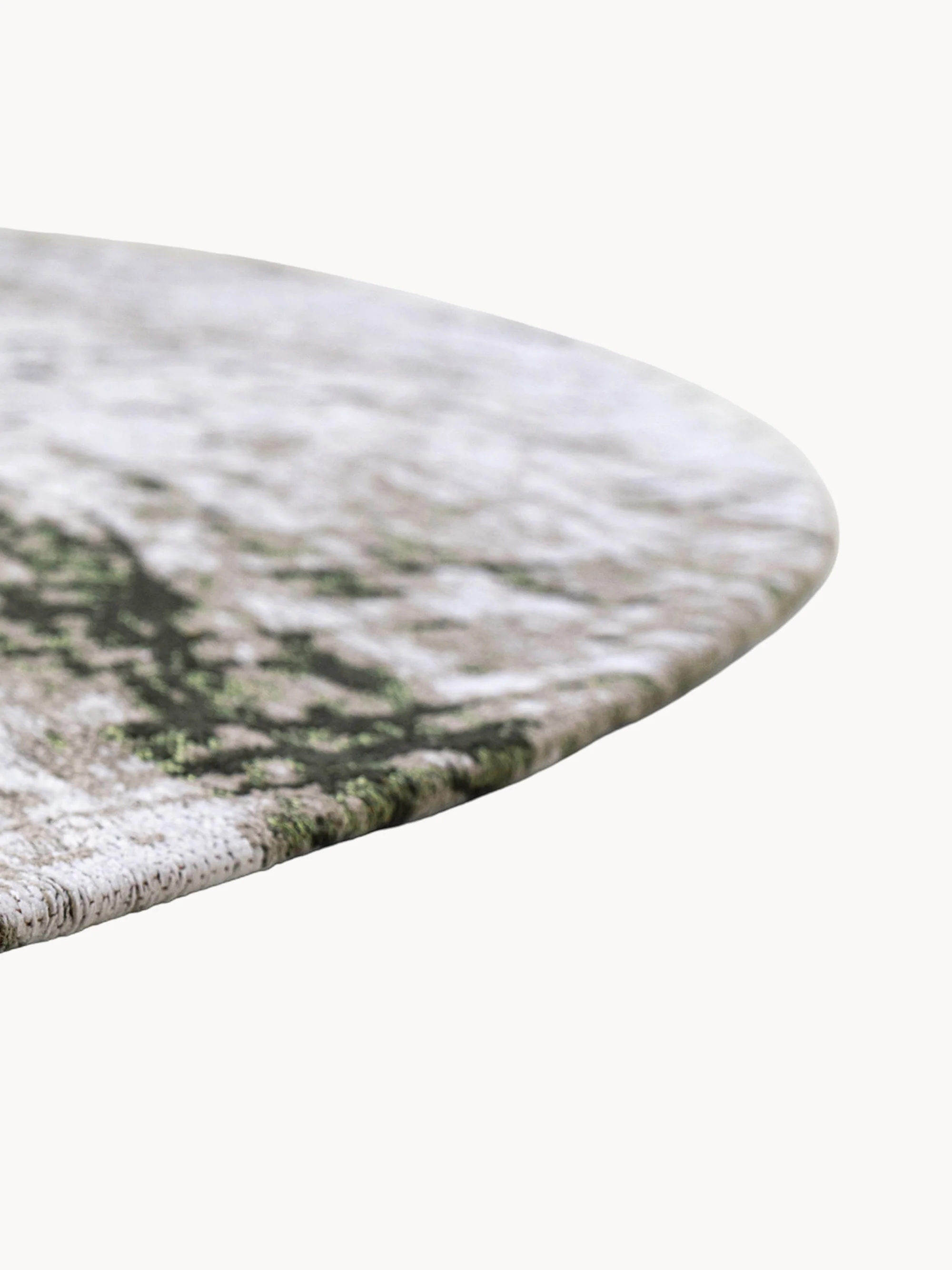 Wasbaar rond jacquard indoor & outdoor vloerkleed Griff
