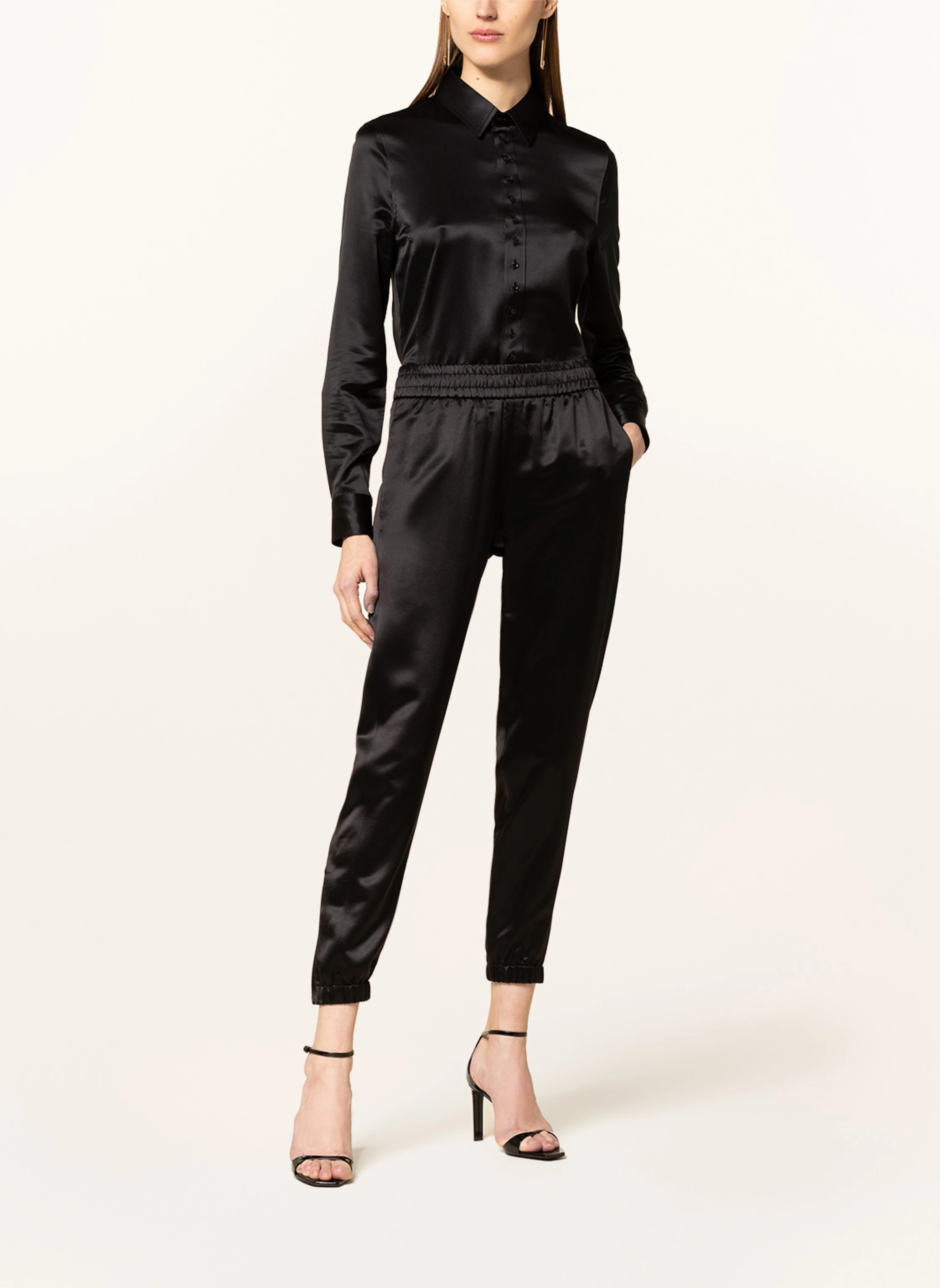 SAINT LAURENT Hemdbluse aus Seide