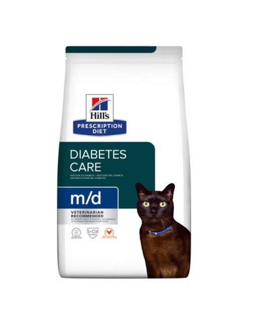 Hill's Prescription Diet M\/D Diabetes\/Weight Management Zak Kip - Kattenvoer