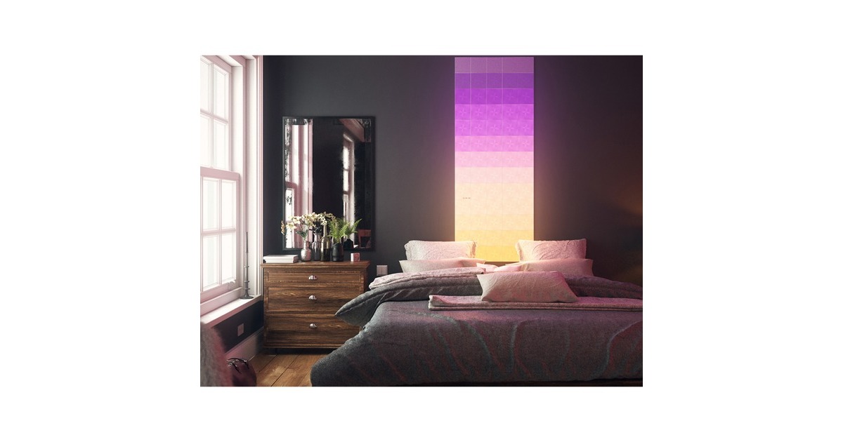 NanoleafCanvas Starter Kit - 9-pack ledverlichting  (1200K - 6500K)
