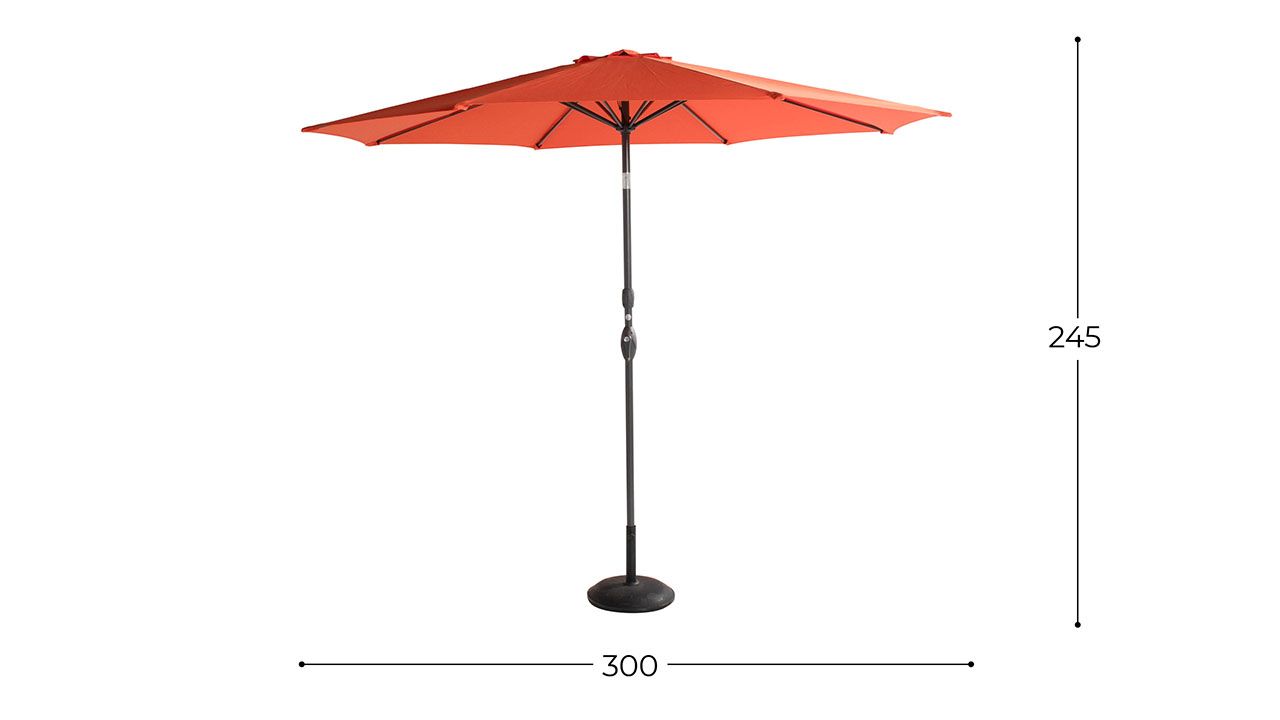 Parasol New Orange 14.098.091 Sunline B300 x D300 x H245 cm