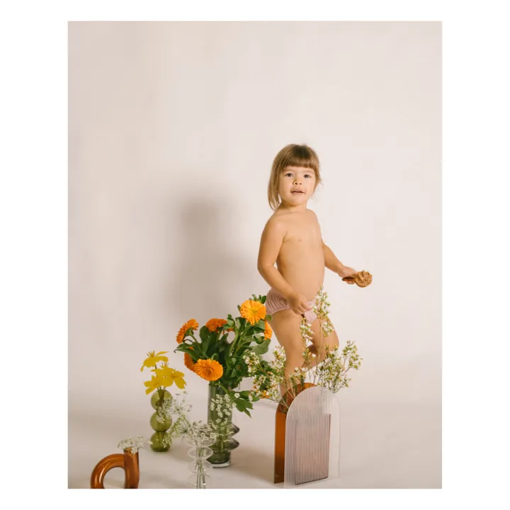 Ina Swim Slip de Bain Matière Recyclée Lumi | Rose