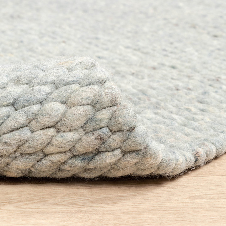 Wollen vloerkleed - Brilliant Mint | Onwijs warm!