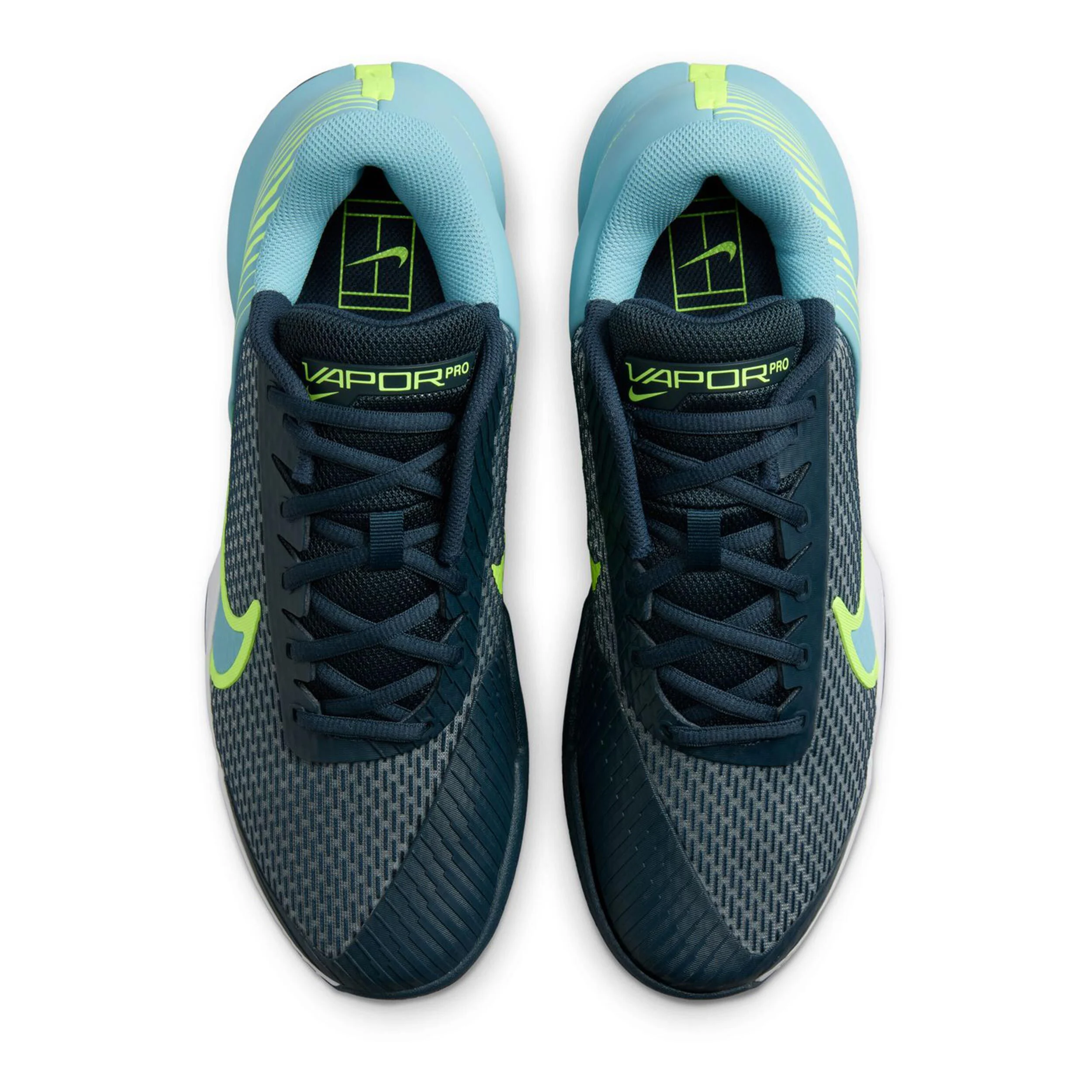 Nike Air Zoom Vapor Pro 2 Chaussures Toutes Surfaces Hommes - Bleu Foncé , Turquoise