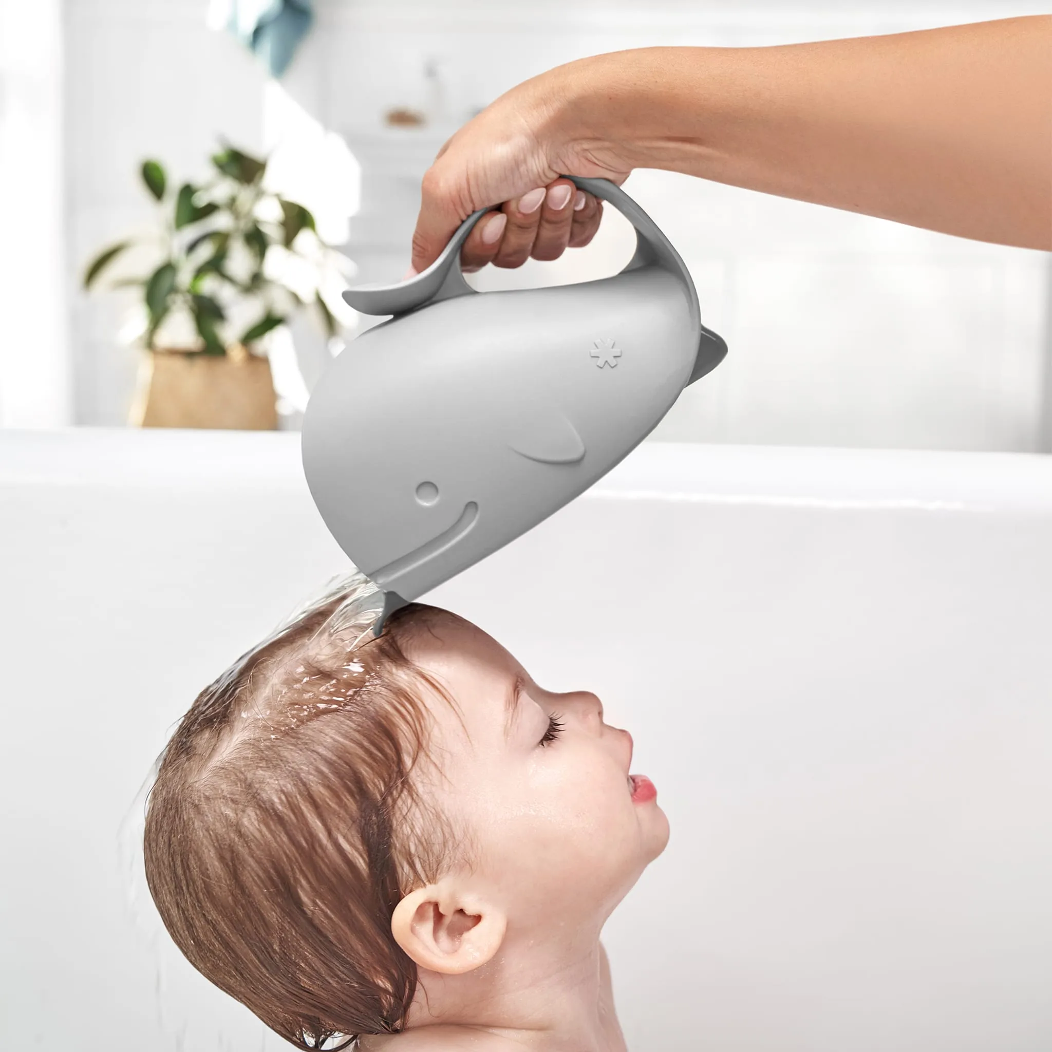Skip Hop Seau Rinceur pour le Bain Baleine - Grise