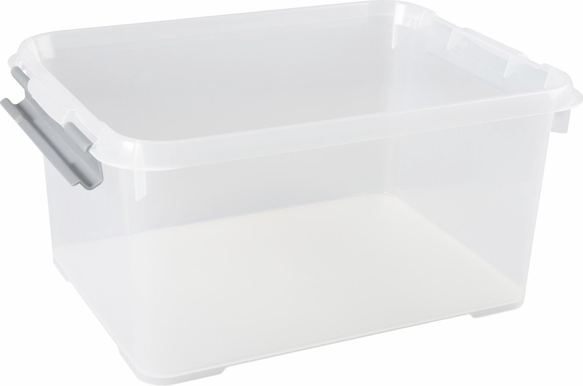 Curver Handy+ 15 liter opbergbox met deksel - 4 stuks