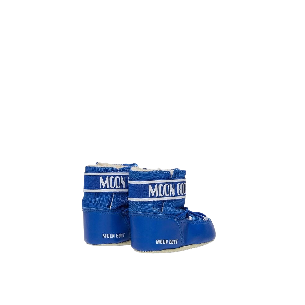 MOON BOOT  Crib Nylon børnestøvler - Electric Blue