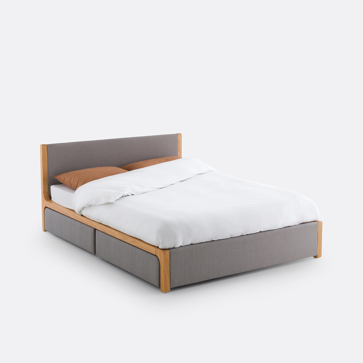 LA REDOUTE INTERIEURS<br>Conjunto de 2 gavetas de arrumação para cama Elori