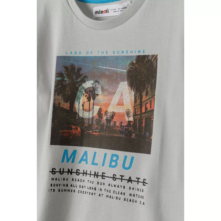 MINOTI T-Shirt Hellgrau