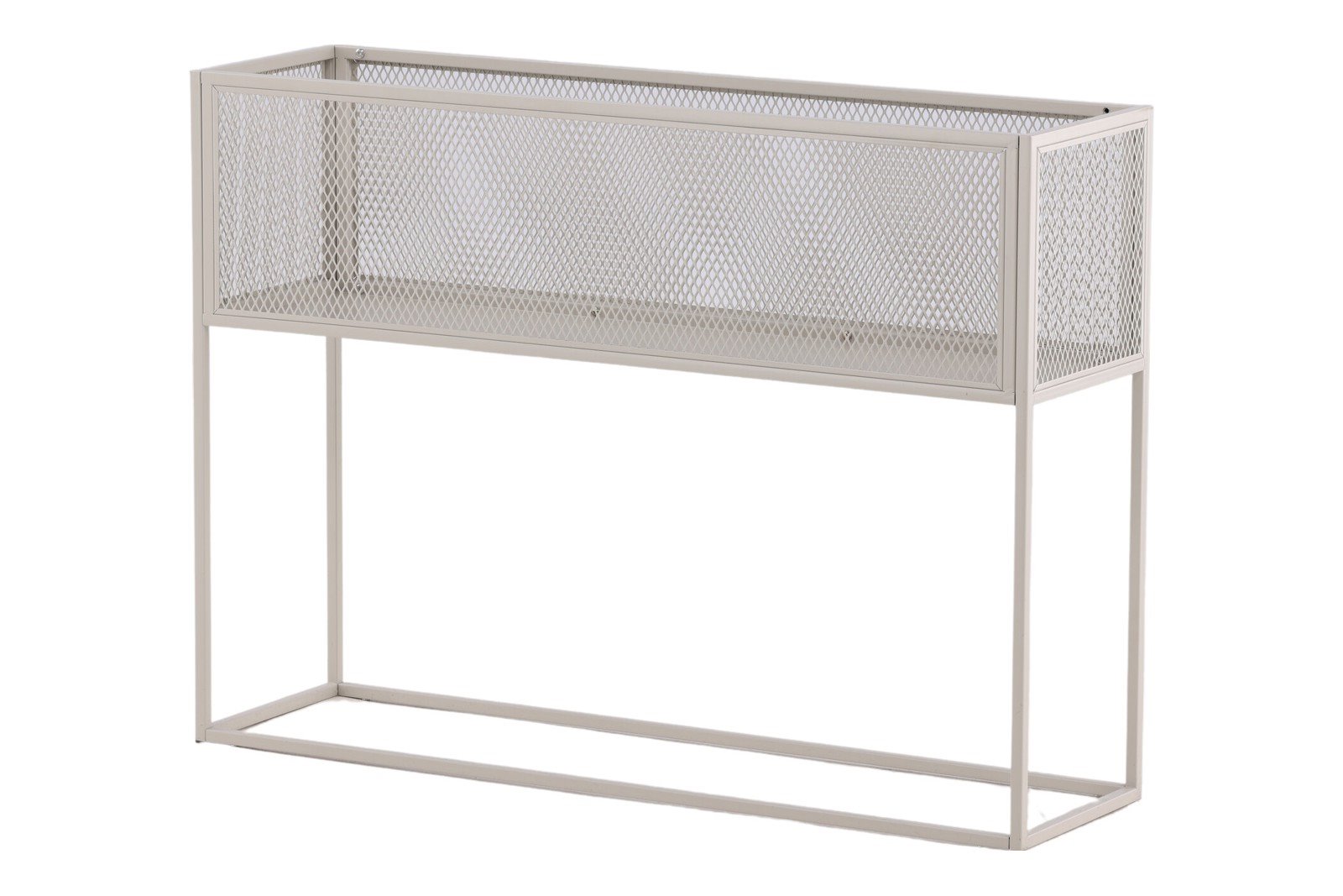 Netz blomsterkasse Beige
